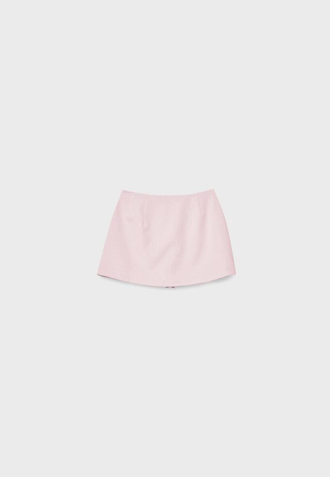 Skort à fente latérale