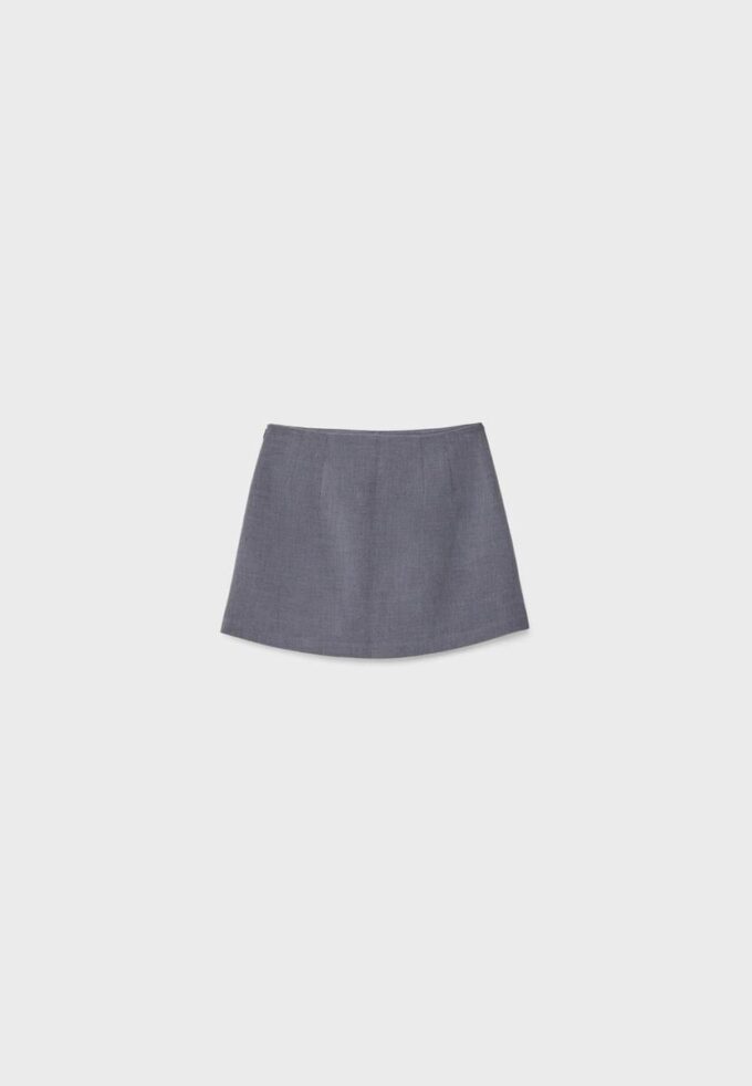 Skort à fente latérale