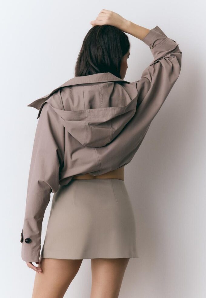 Skort à fente latérale