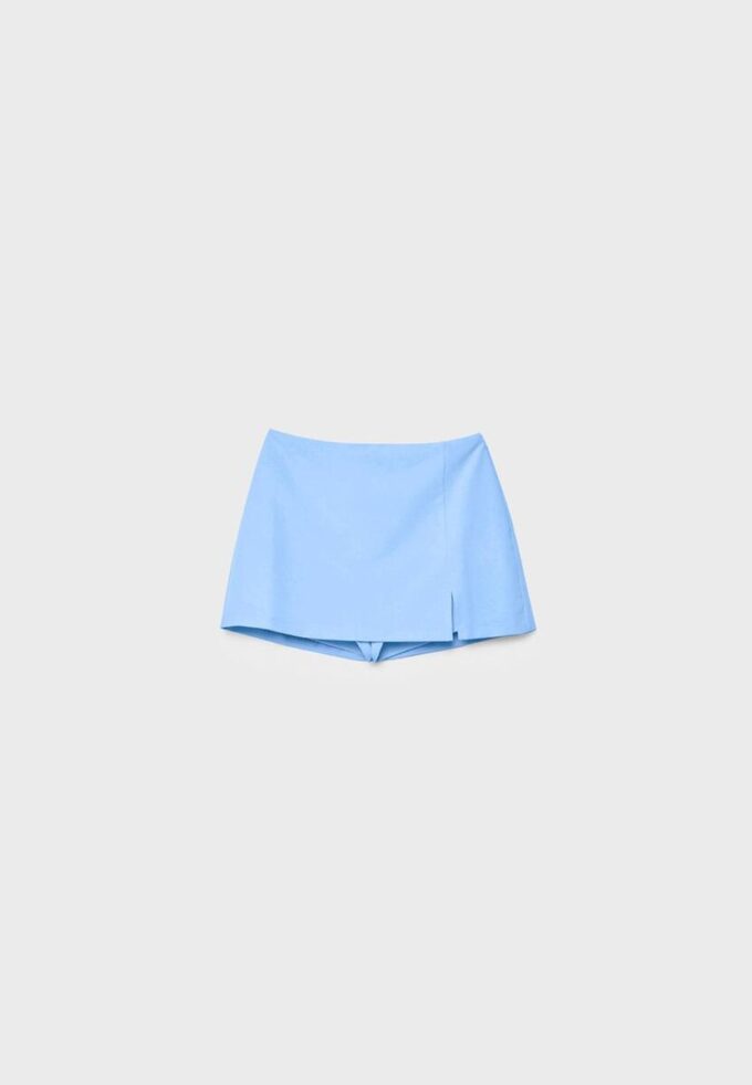 Skort à fente latérale