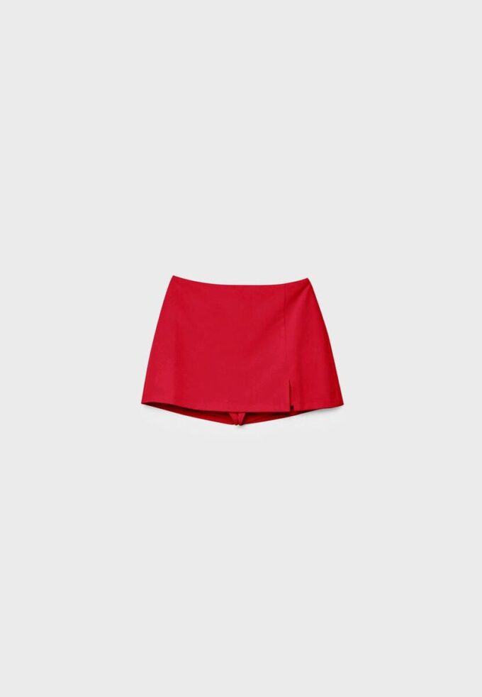 Skort à fente latérale