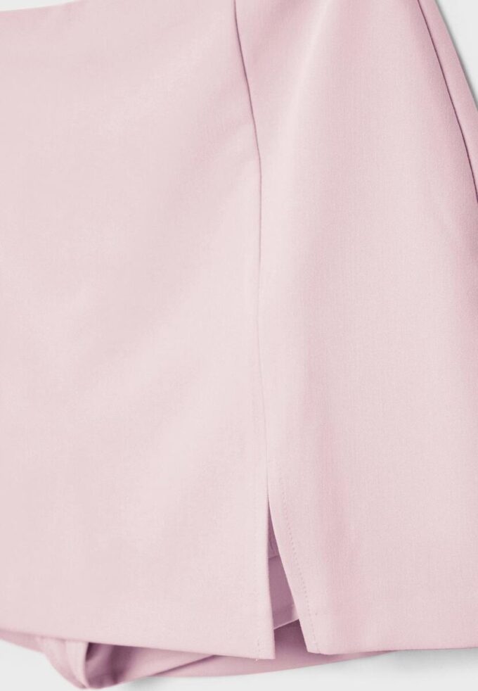 Skort à fente latérale