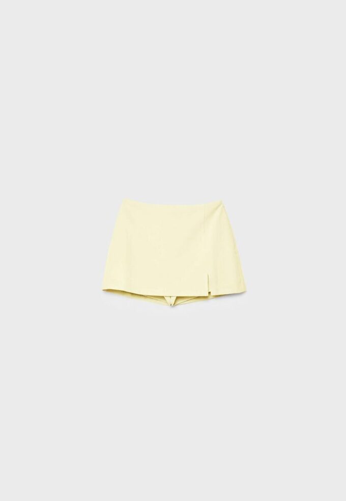 Skort à fente latérale