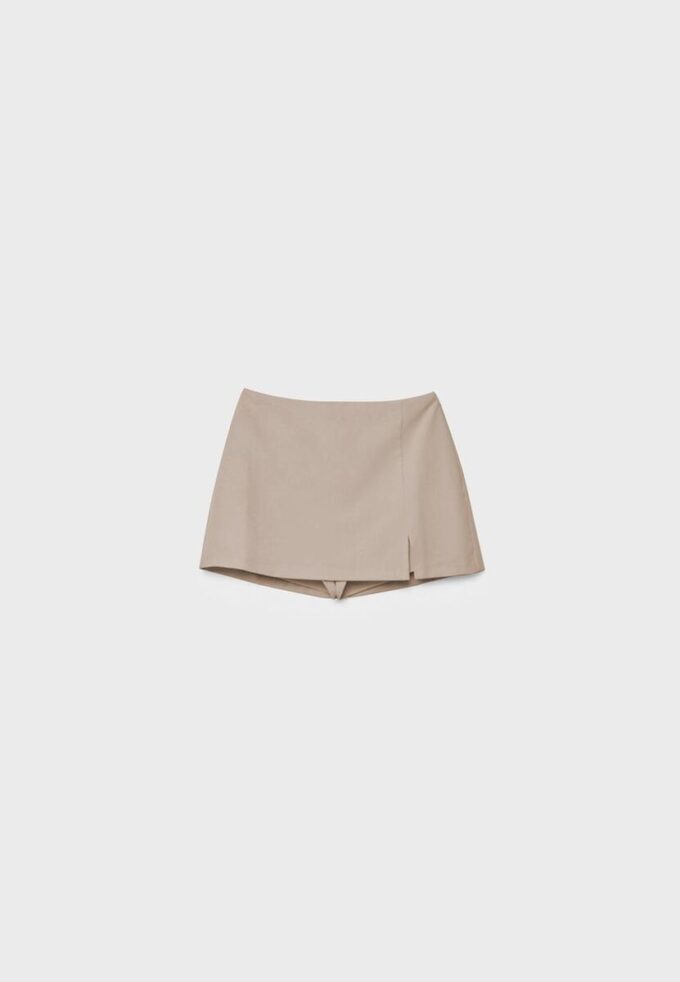 Skort à fente latérale