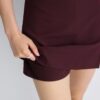 Skort à fente latérale
