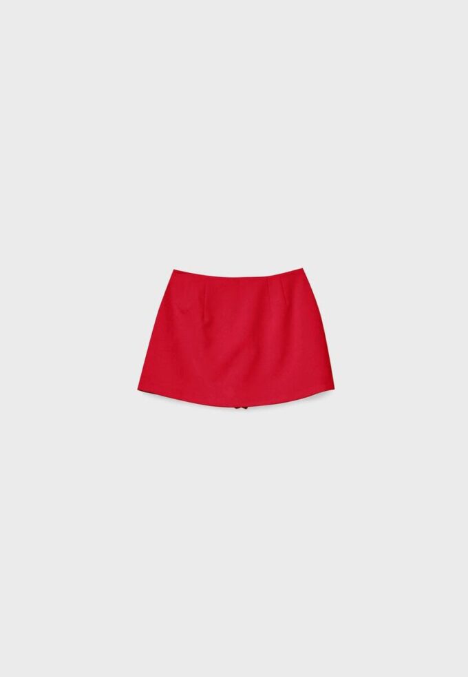 Skort à fente latérale