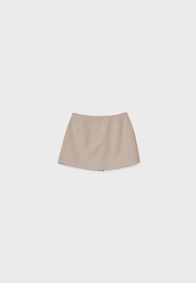 Skort à fente latérale