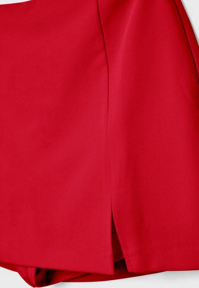 Skort à fente latérale