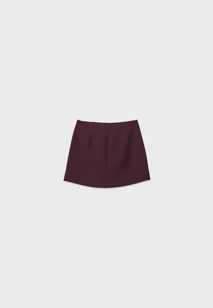 Skort à fente latérale