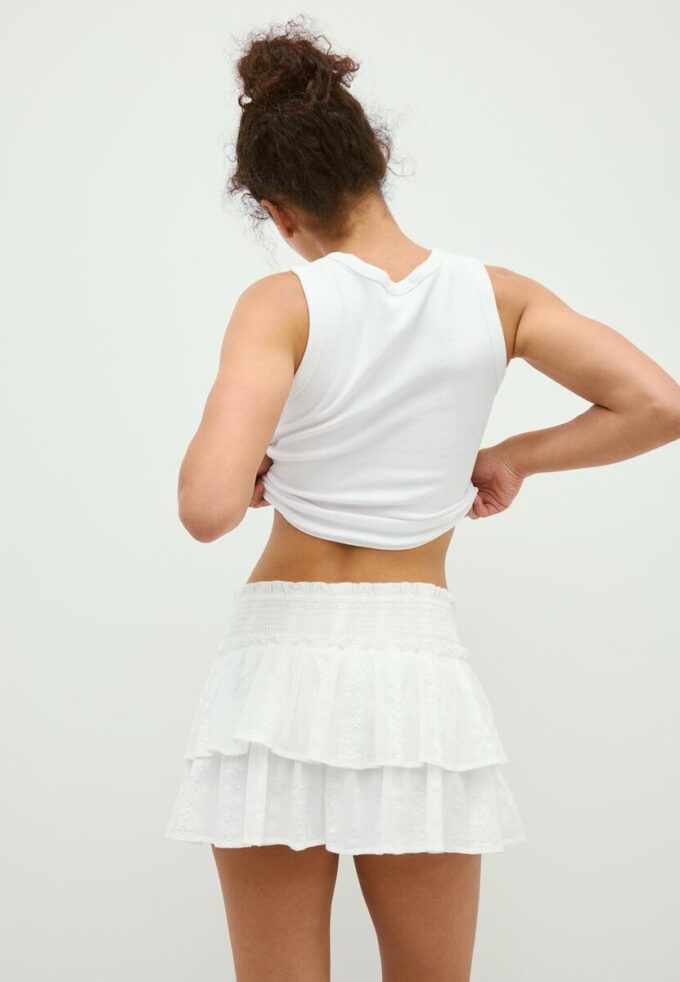 Skort fluide à volants Skort fluide à volants