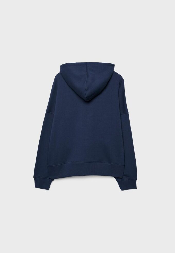 Sweat à capuche avec strass