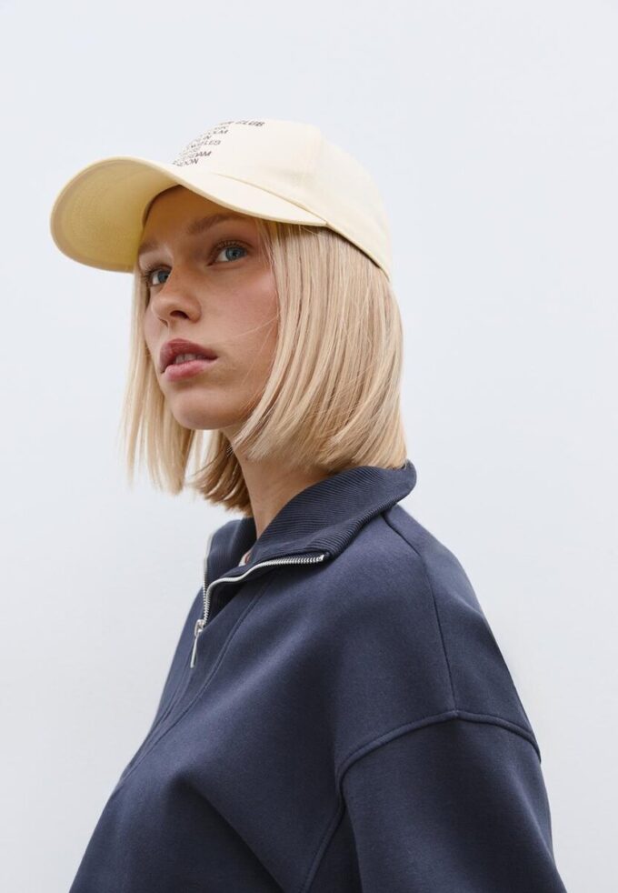 Sweat à col montant avec fermeture éclair Sweat à col montant avec fermeture éclair