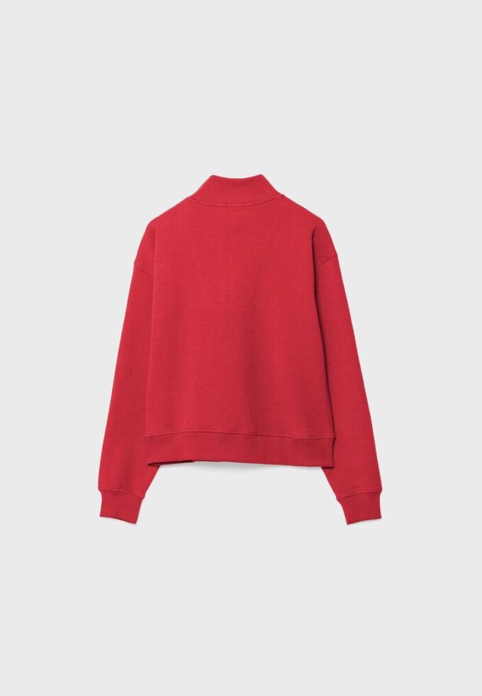 Sweat à col montant avec fermeture éclair Sweat à col montant avec fermeture éclair