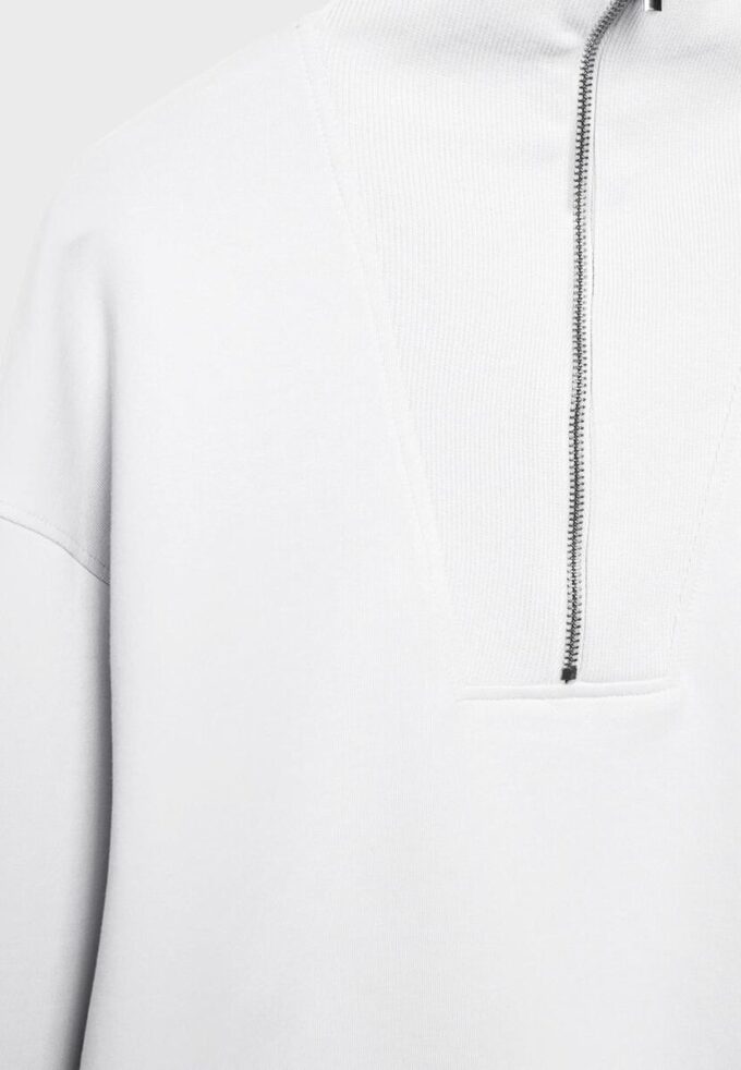 Sweat à col montant avec fermeture éclair Sweat à col montant avec fermeture éclair