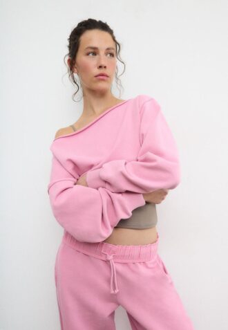 Sweat court effet délavé