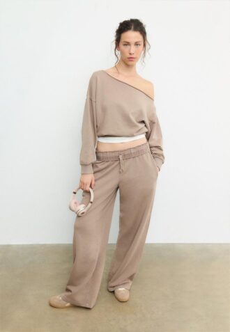 Sweat court effet délavé