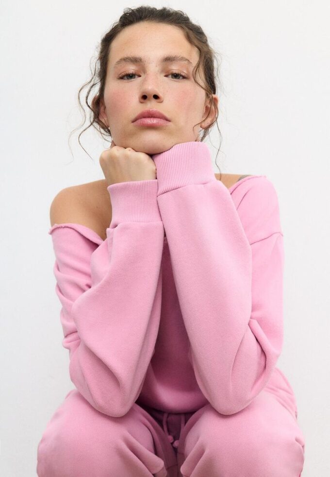 Sweat court effet délavé Sweat court effet délavé