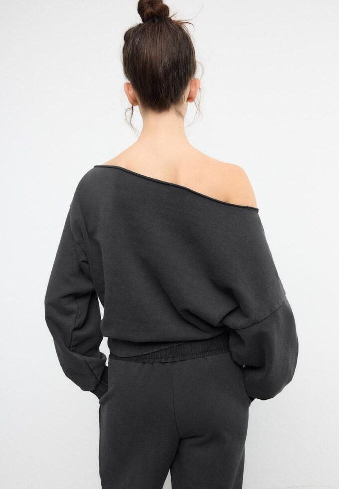 Sweat court effet délavé Sweat court effet délavé