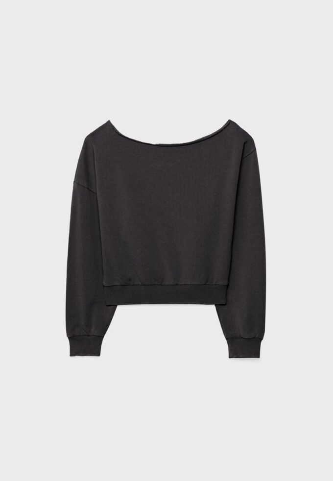 Sweat court effet délavé Sweat court effet délavé