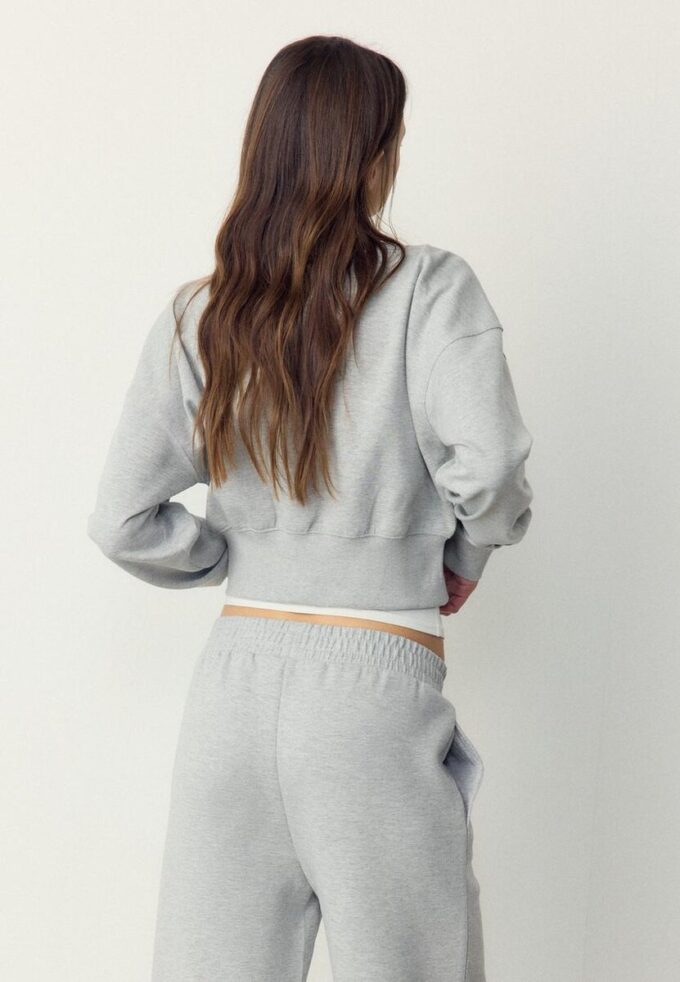 Sweat-shirt en interlock à touché doux Sweat-shirt en interlock à touché doux