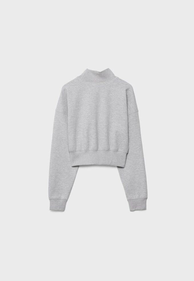 Sweat-shirt en interlock à touché doux Sweat-shirt en interlock à touché doux