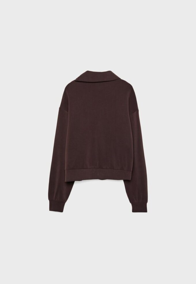 Sweats avec Toucher doux avec fermeture éclair latérale Sweats avec Toucher doux avec fermeture éclair latérale