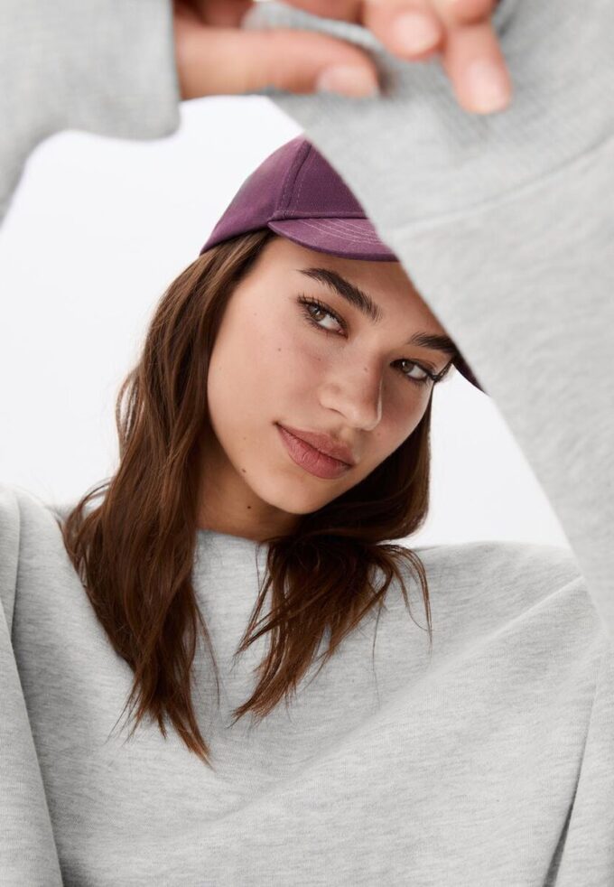 Sweats basiques à épaules dénudées