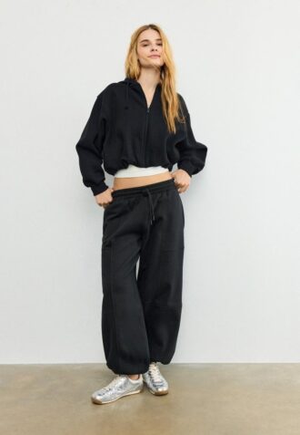 Sweats bomber à capuche imprimés