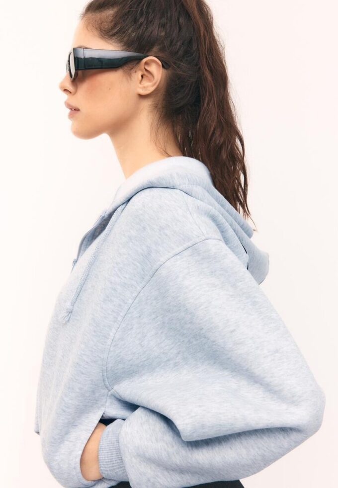 Sweats bomber à capuche imprimés Sweats bomber à capuche imprimés