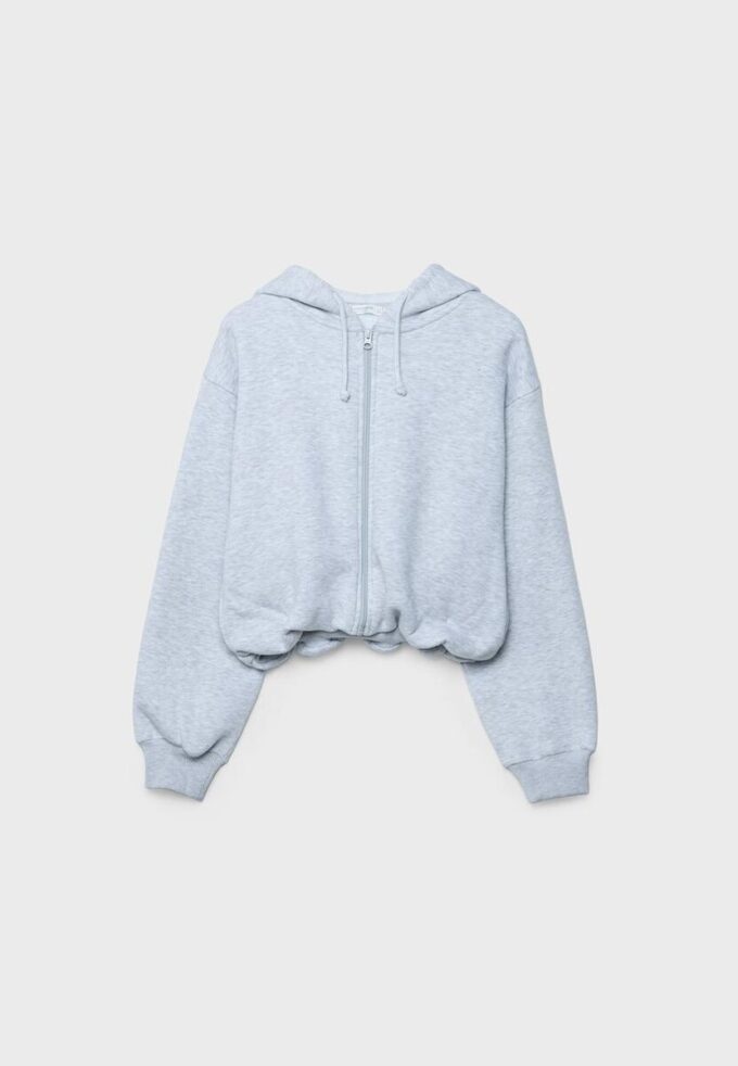 Sweats bomber à capuche imprimés Sweats bomber à capuche imprimés
