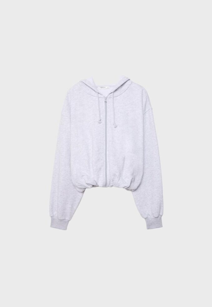 Sweats bomber à capuche imprimés Sweats bomber à capuche imprimés