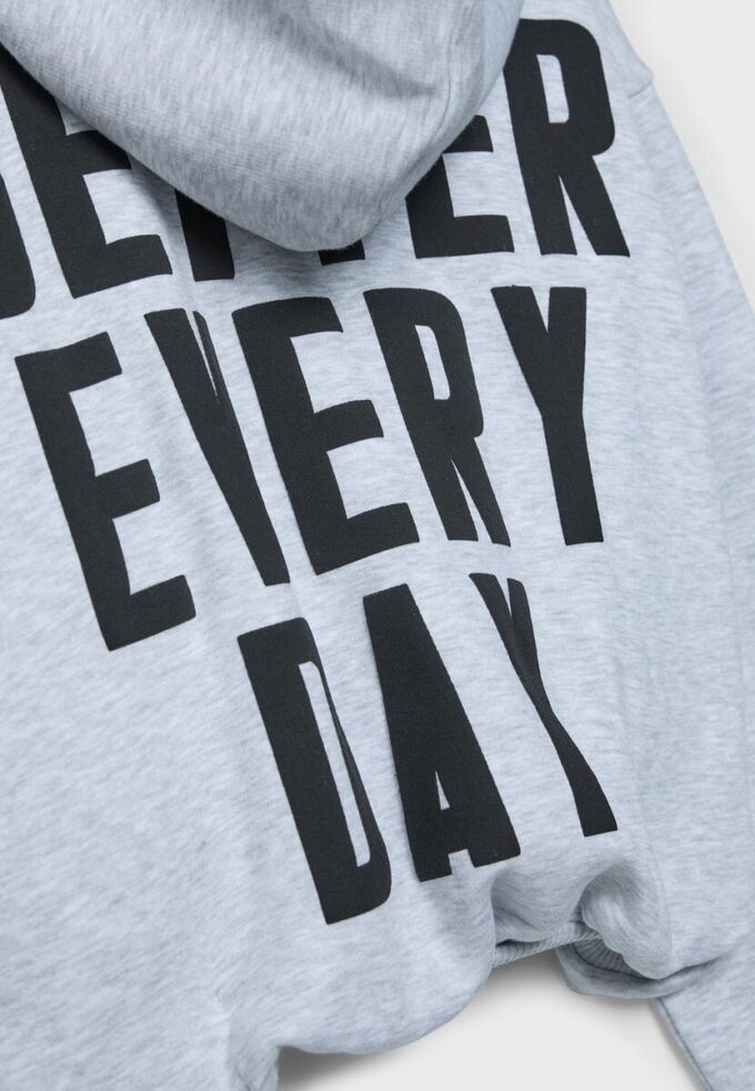 Sweats bomber à capuche imprimés Sweats bomber à capuche imprimés