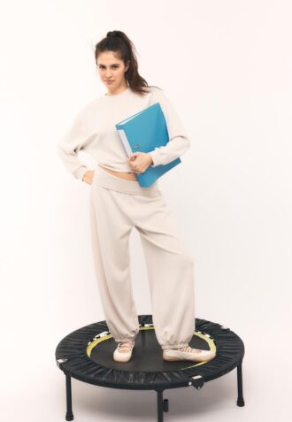 Sweats à manches chauve-souris au toucher doux