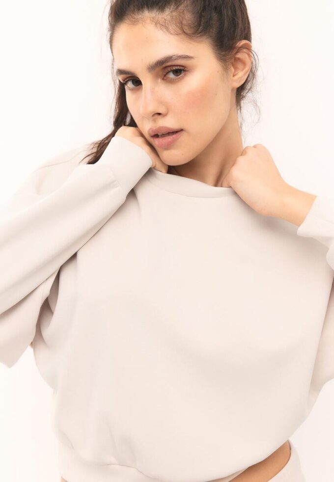 Sweats à manches chauve-souris au toucher doux