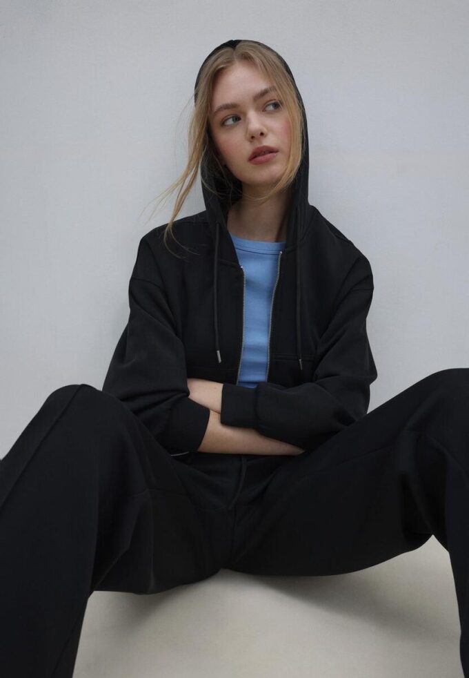 Sweats zippés au toucher doux