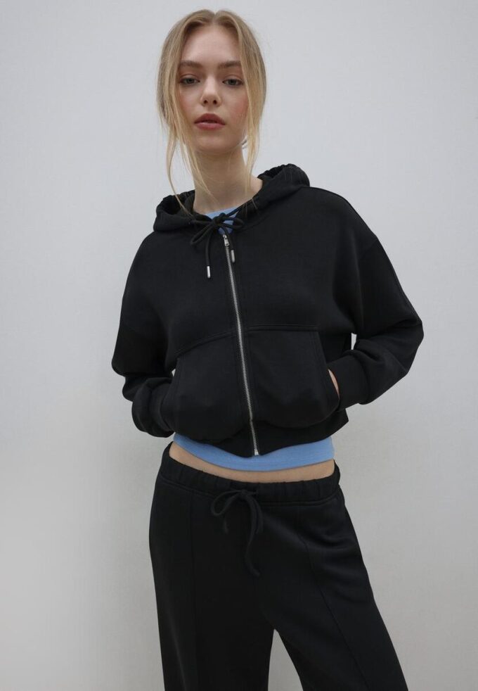 Sweats zippés au toucher doux