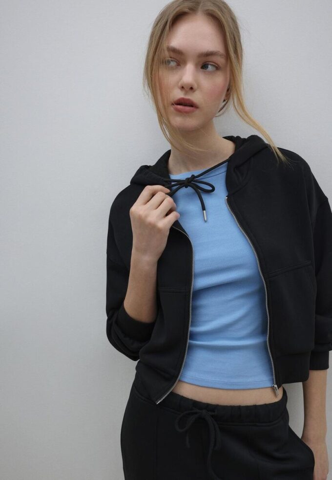 Sweats zippés au toucher doux