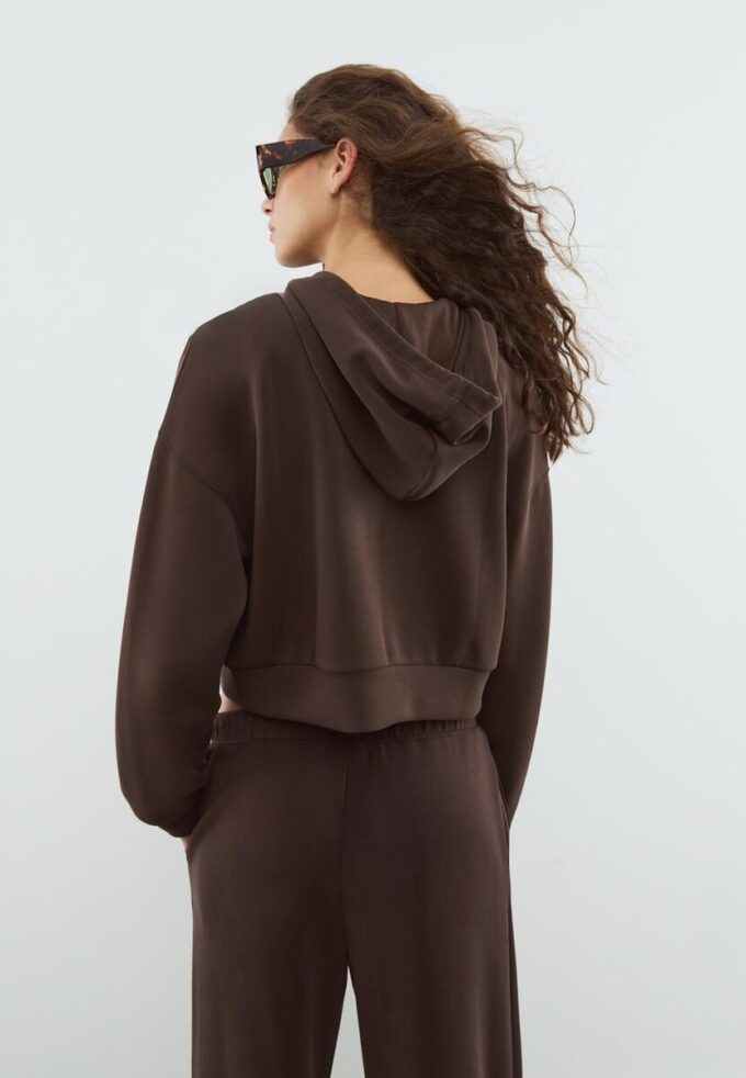 Sweats zippés au toucher doux