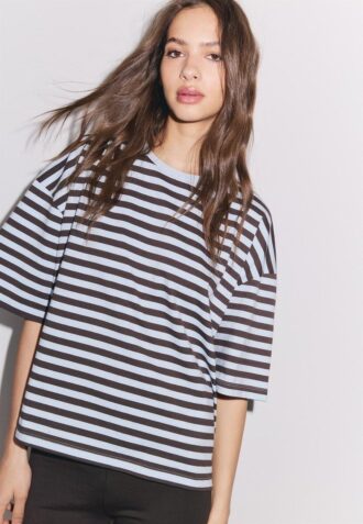 T-shirt ample à manches courtes