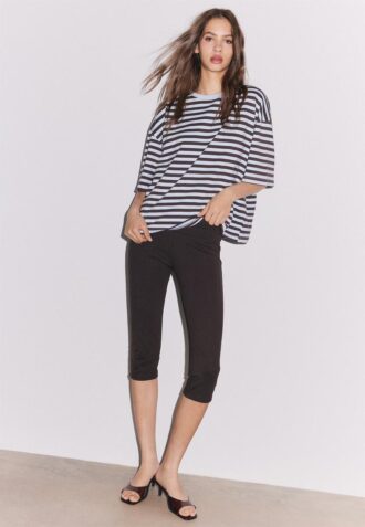 T-shirt ample à manches courtes