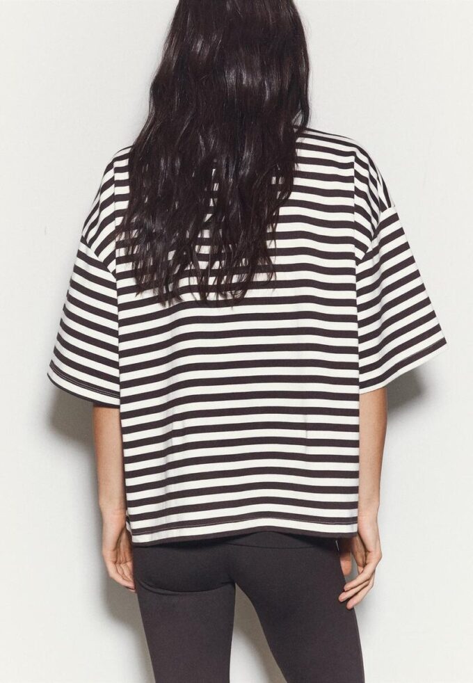 T-shirt ample à manches courtes