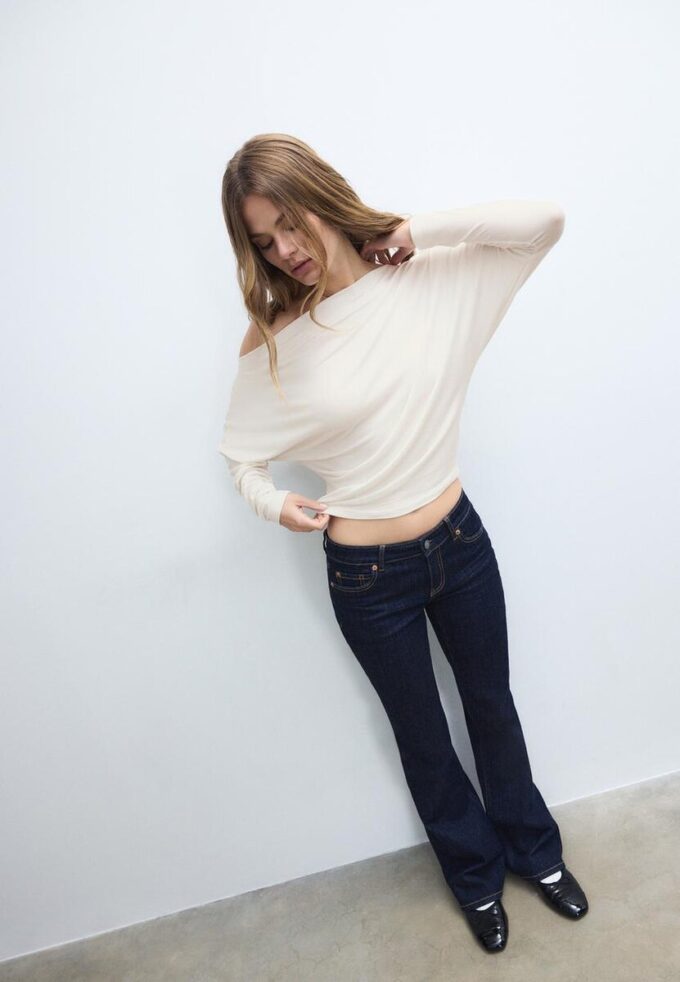 T-shirt asymétrique en modal T-shirt asymétrique en modal