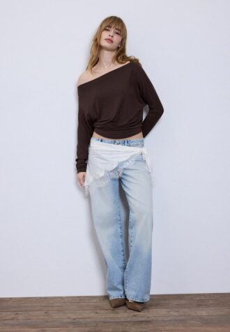 T-shirt asymétrique en modal T-shirt asymétrique en modal