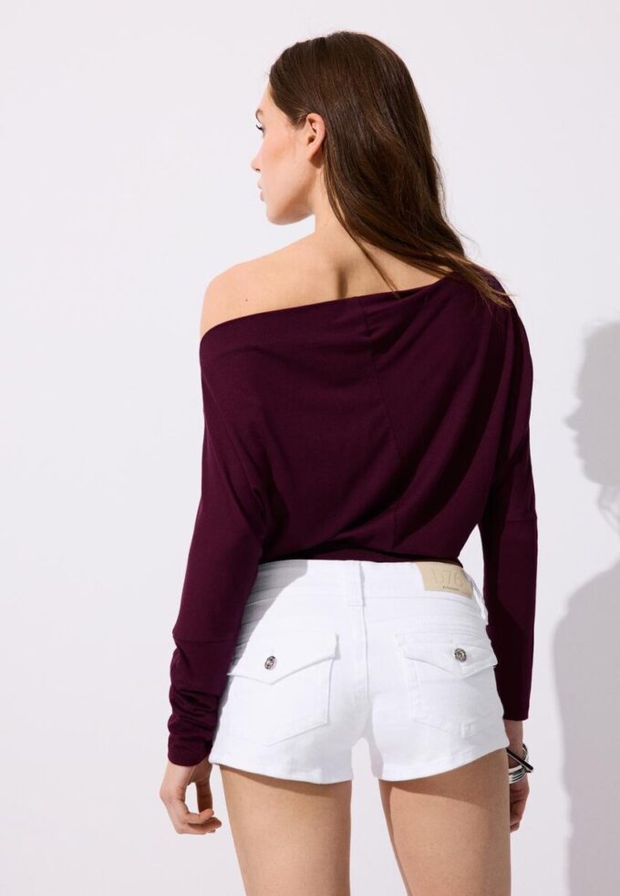 T-shirt asymétrique en modal T-shirt asymétrique en modal