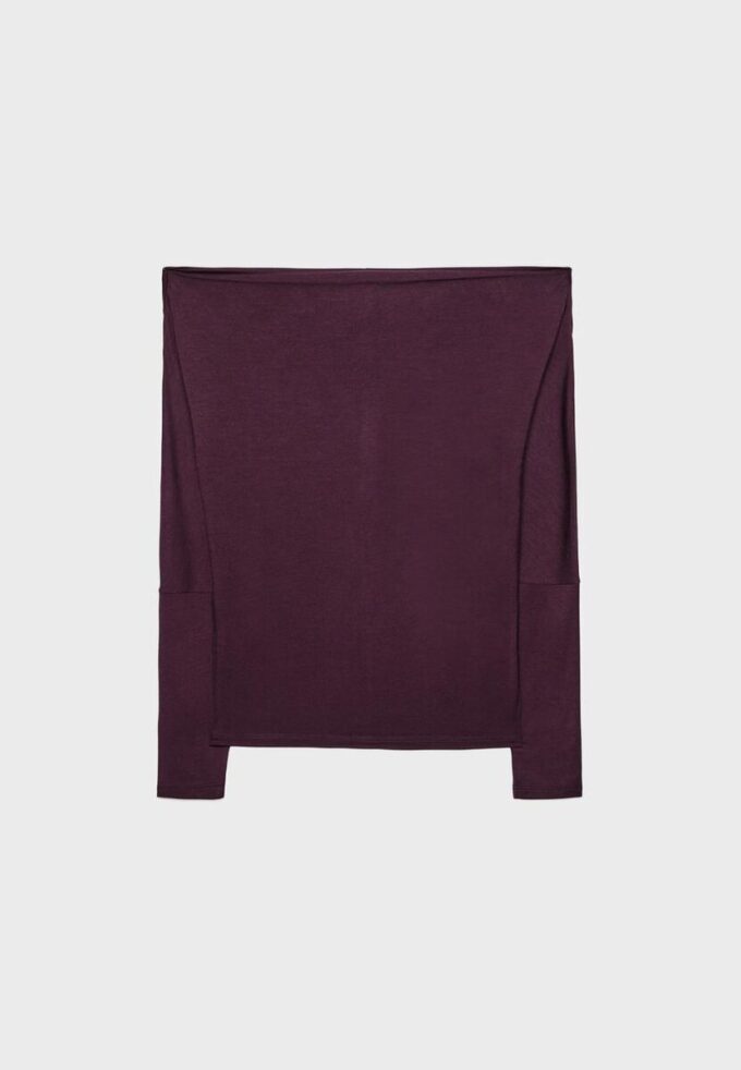 T-shirt asymétrique en modal T-shirt asymétrique en modal