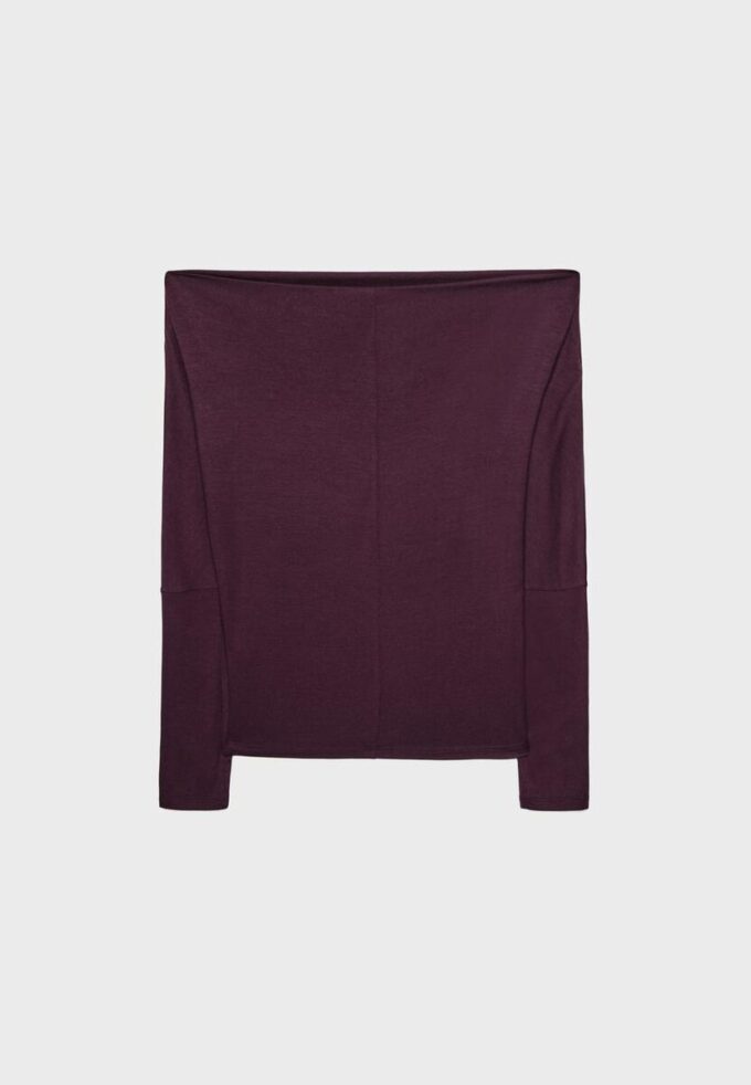 T-shirt asymétrique en modal T-shirt asymétrique en modal