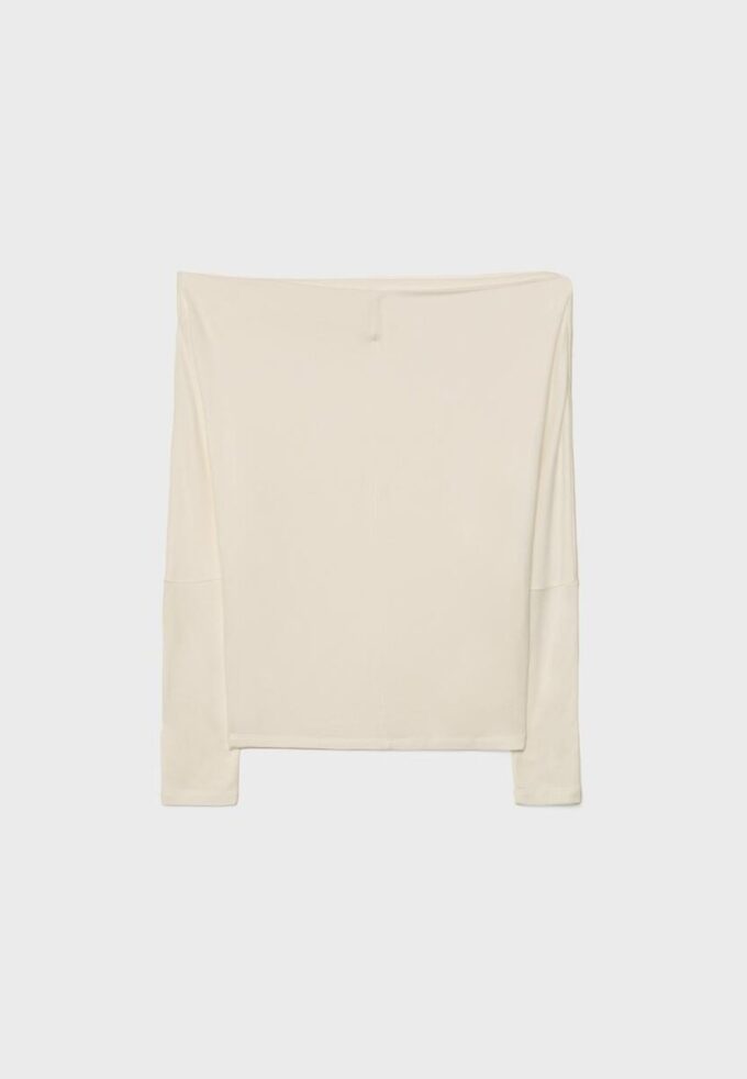 T-shirt asymétrique en modal T-shirt asymétrique en modal