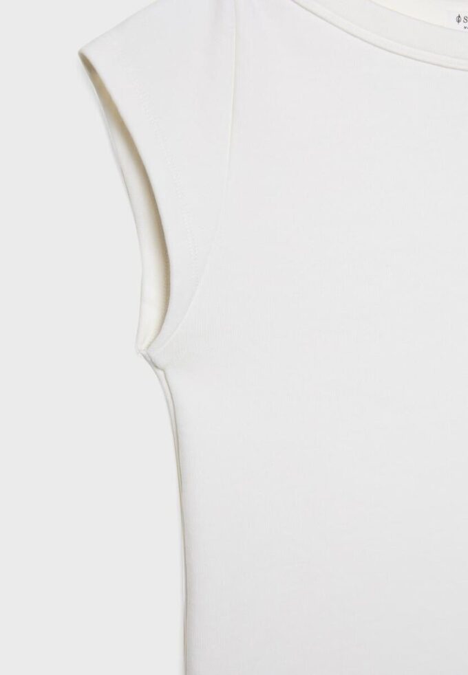 T-shirt basique à col bateau