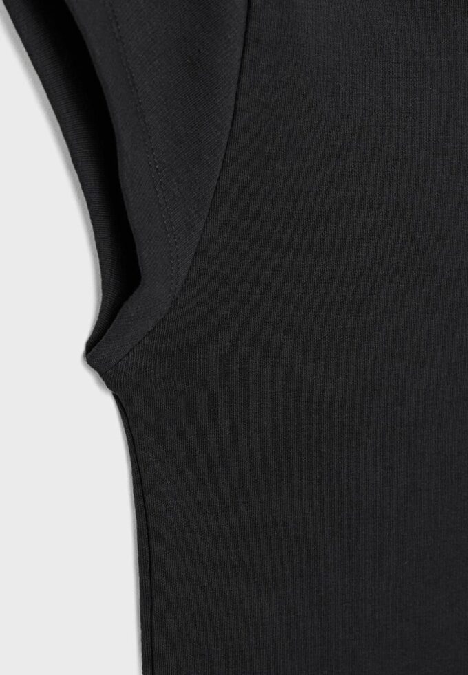 T-shirt basique à col bateau