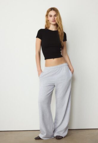 T-shirt basique coupe ajustée